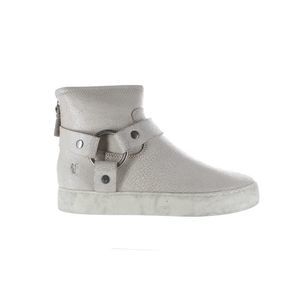 Frye Womens Lena Off White Ankle Boots Size 7.5 Medium (B, M)!